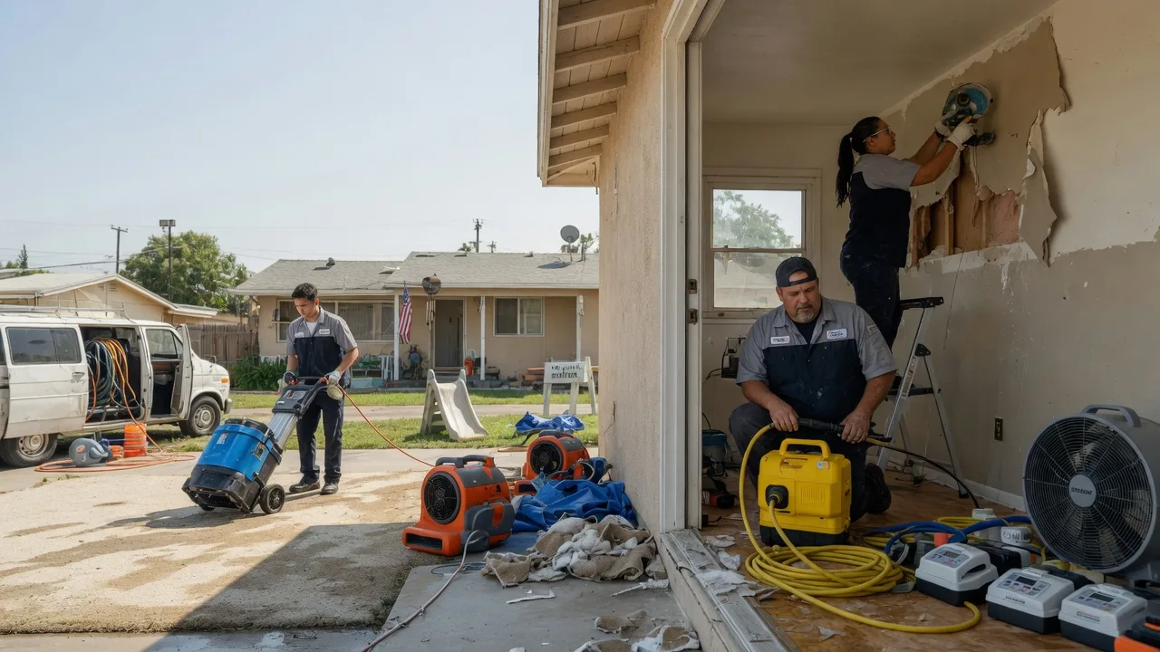 Water Damage Restoration in Nelson, CA near me